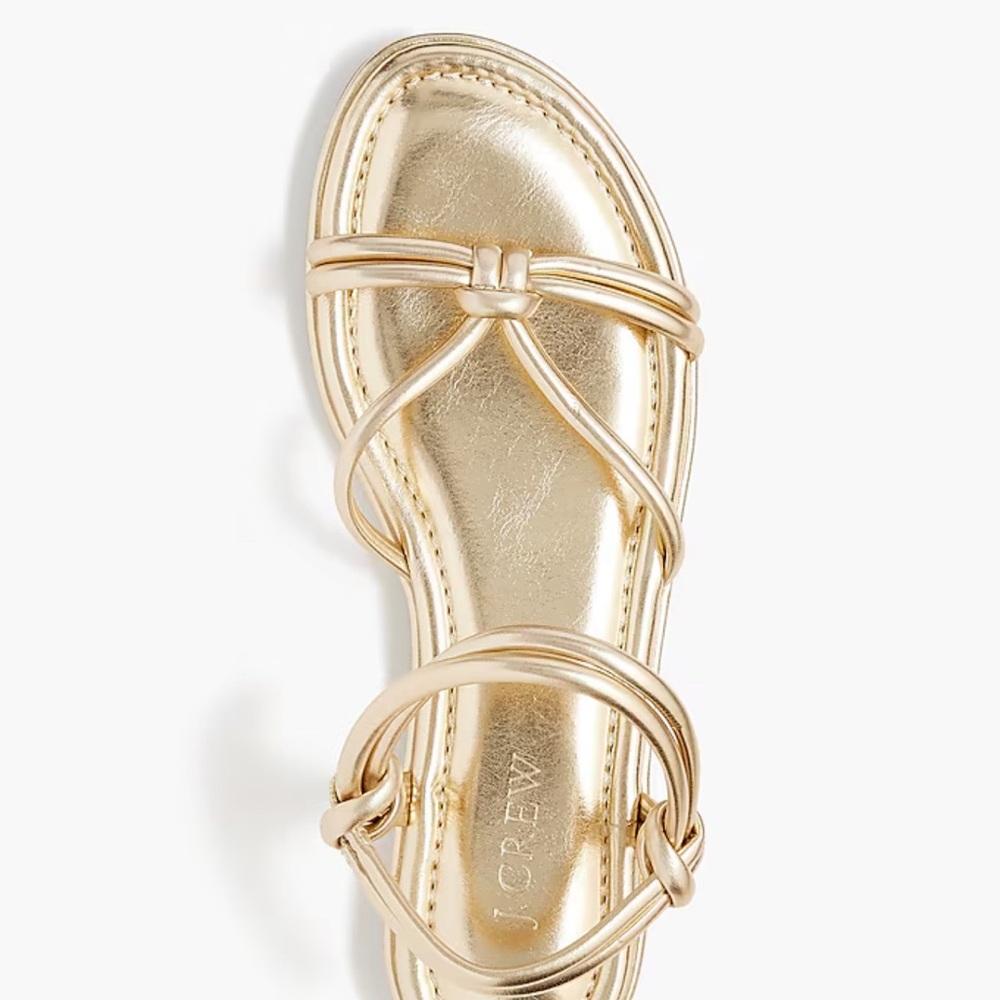 JCrew knotted ankle strap sandals - Picture 2 of 5